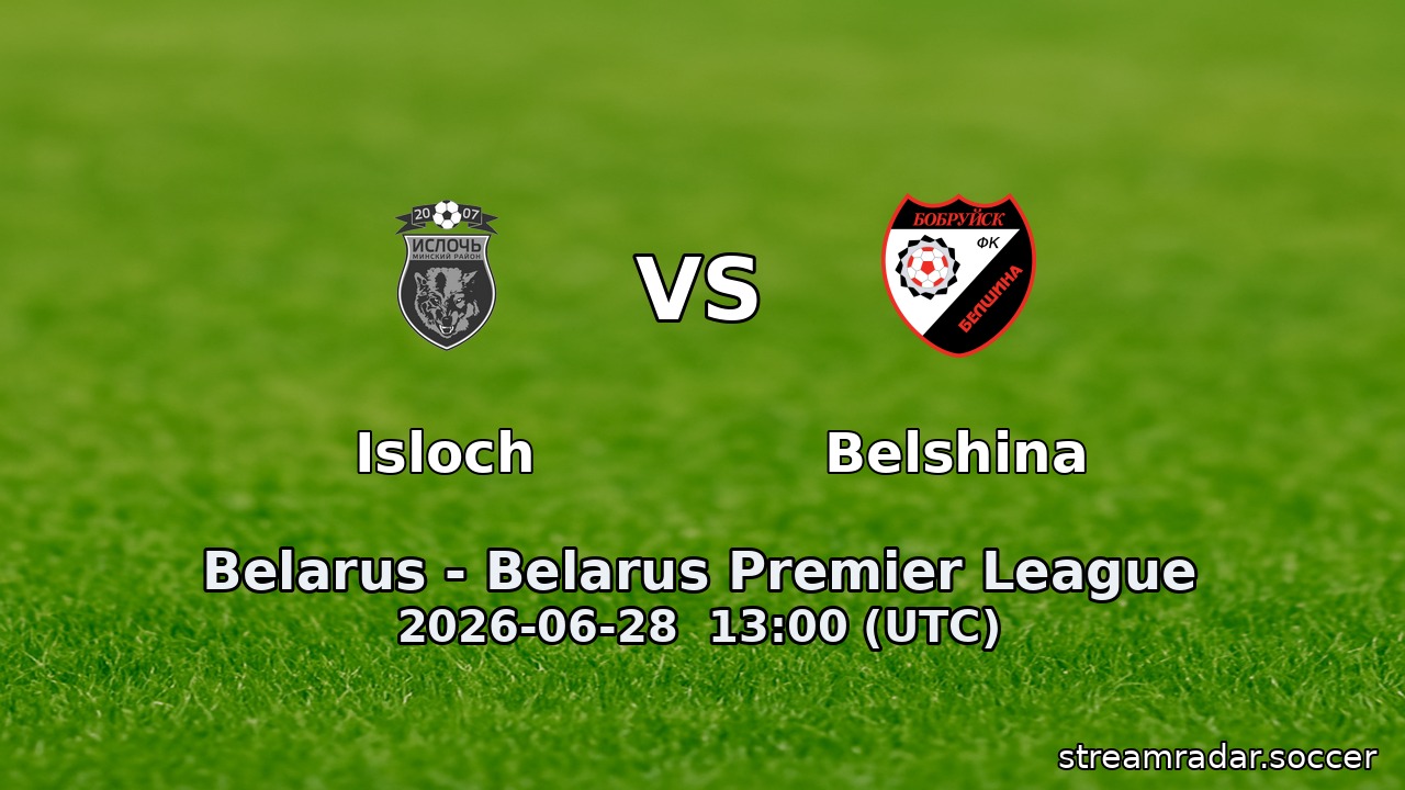 Isloch vs Belshina