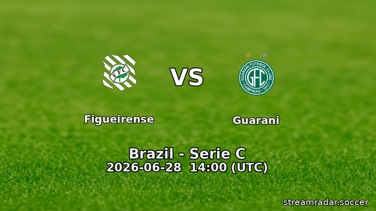 Figueirense vs Guarani