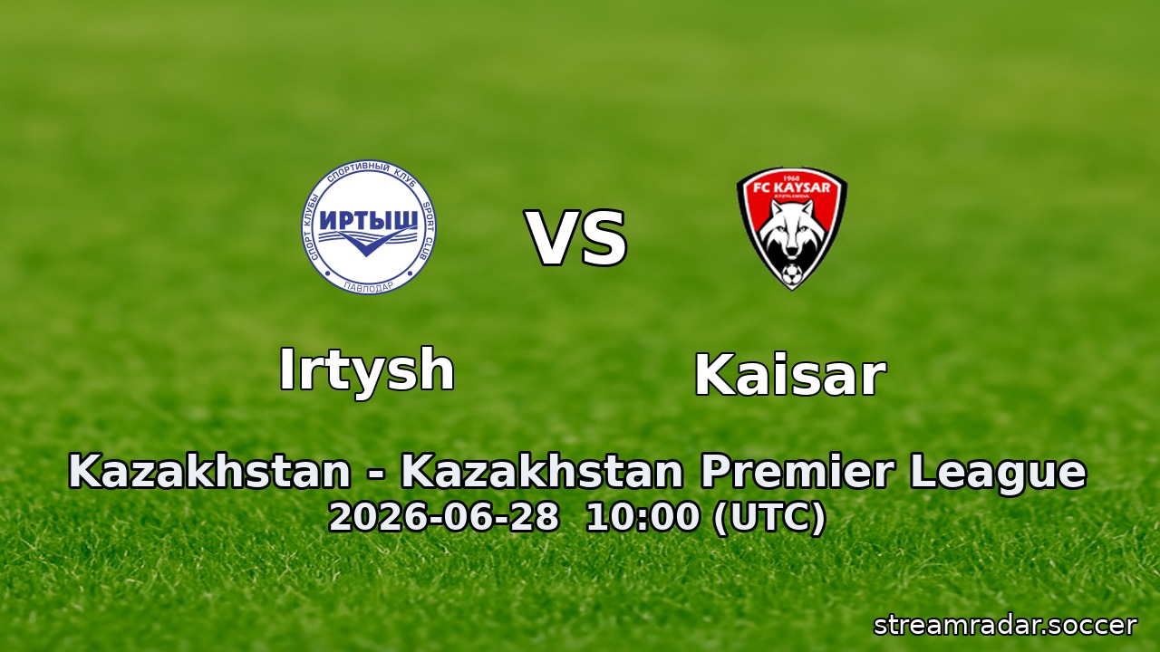 Irtysh vs Kaisar