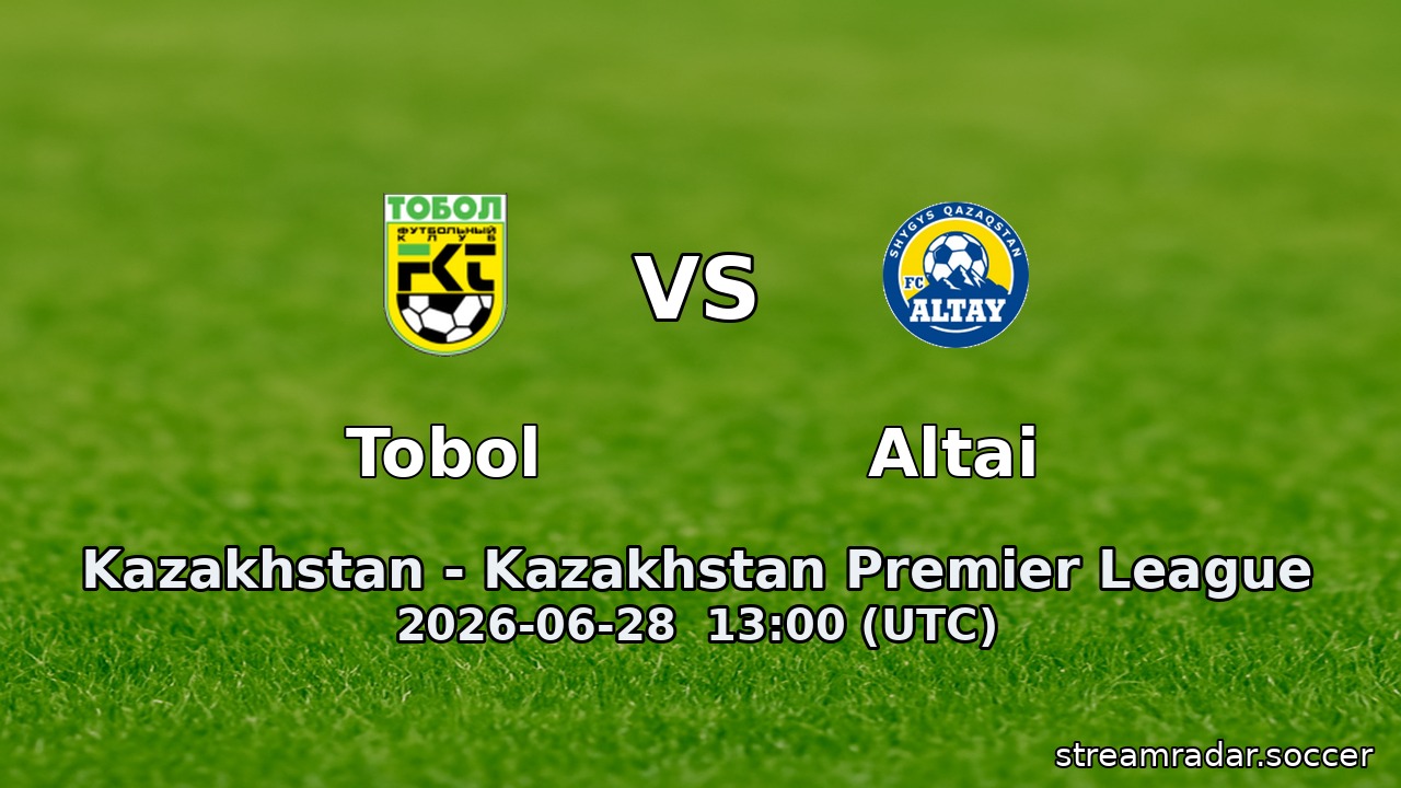 Tobol vs Altai