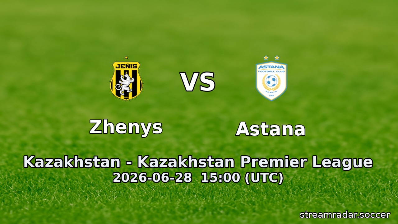 Zhenys vs Astana