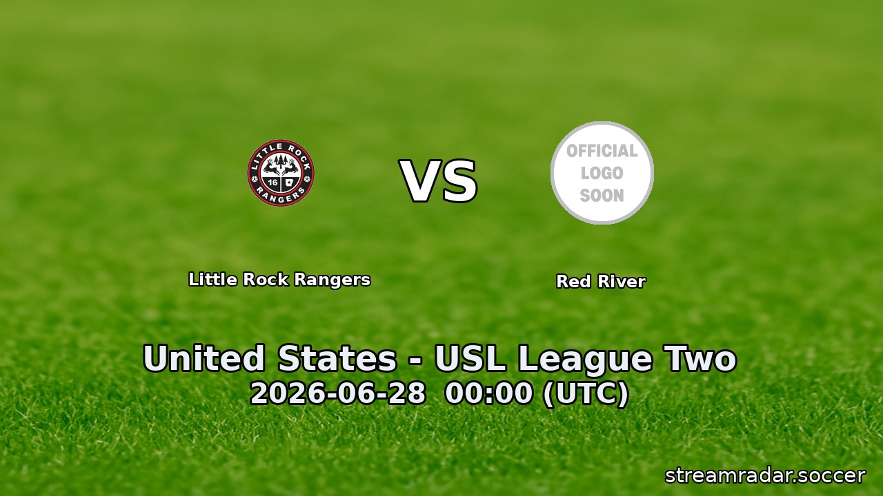 Little Rock Rangers vs Red River