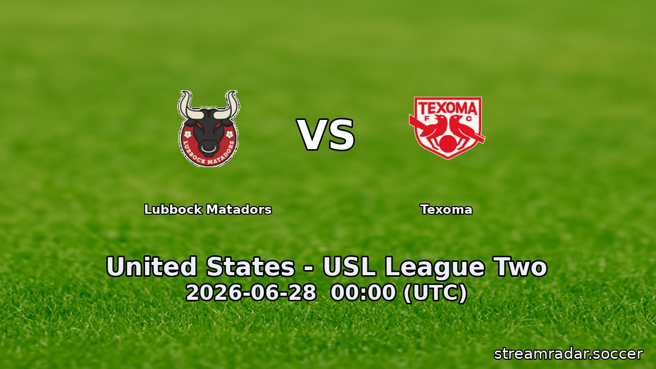 Lubbock Matadors vs Texoma