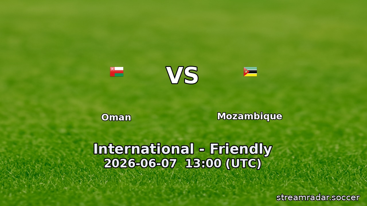 Oman vs Mozambique