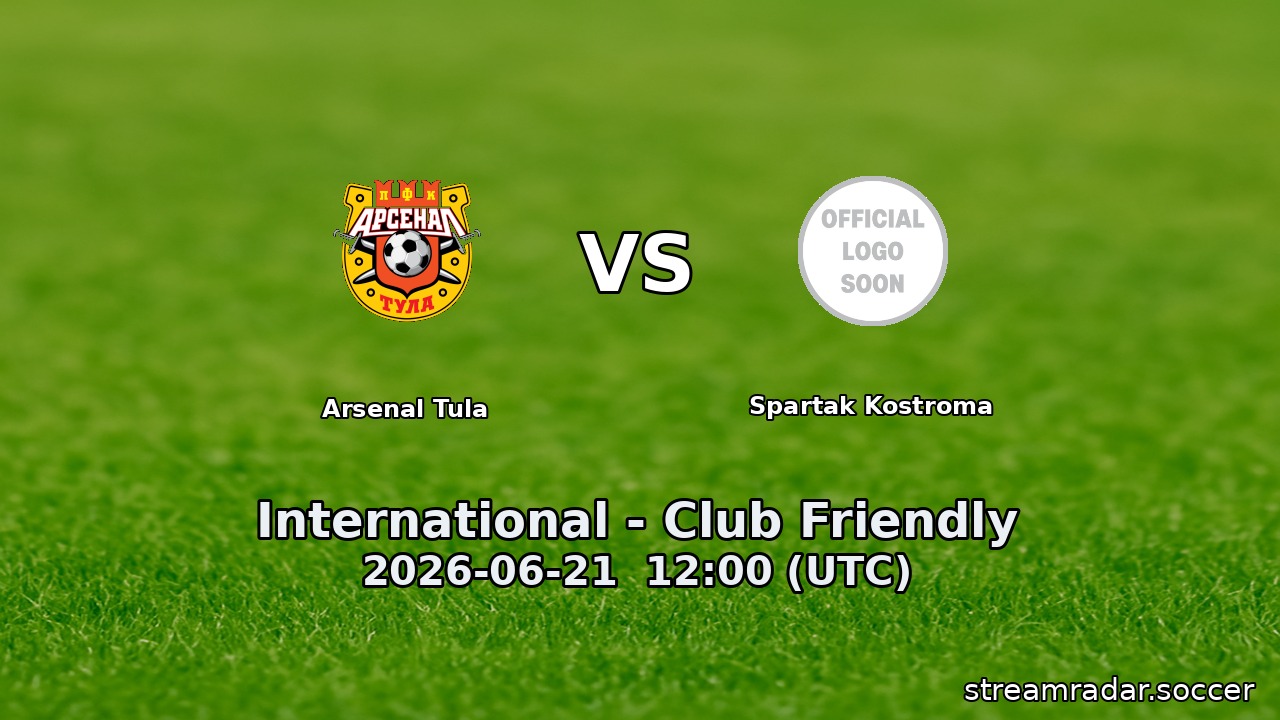 Arsenal Tula vs Spartak Kostroma