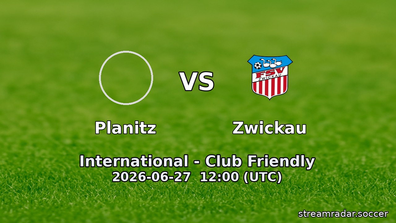 Planitz vs Zwickau