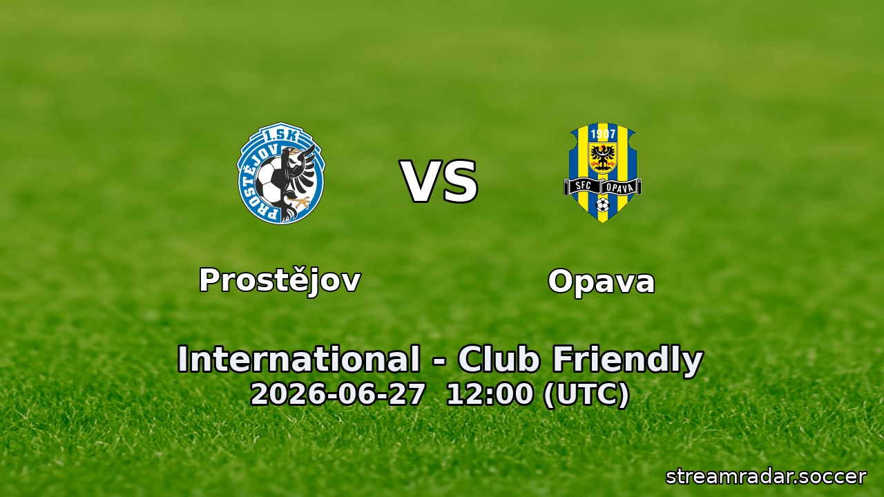 Prostějov vs Opava