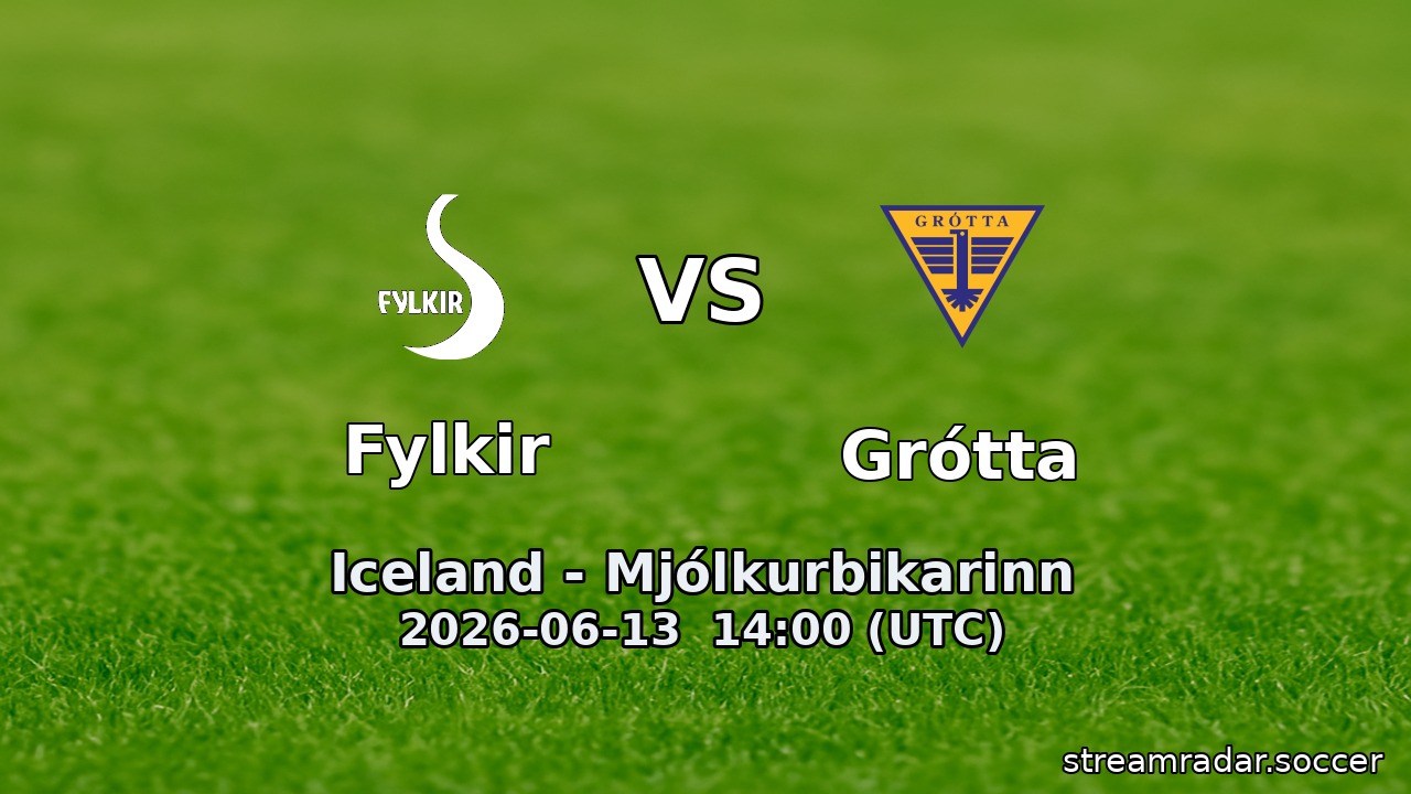 Fylkir vs Grótta
