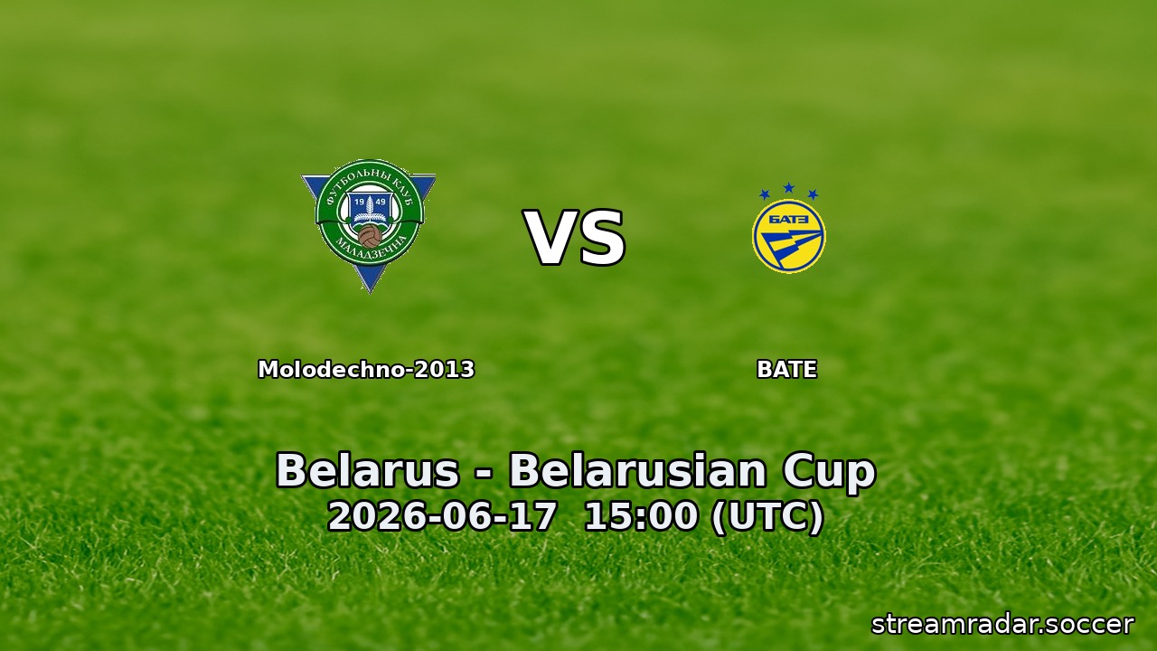 Molodechno-2013 vs BATE