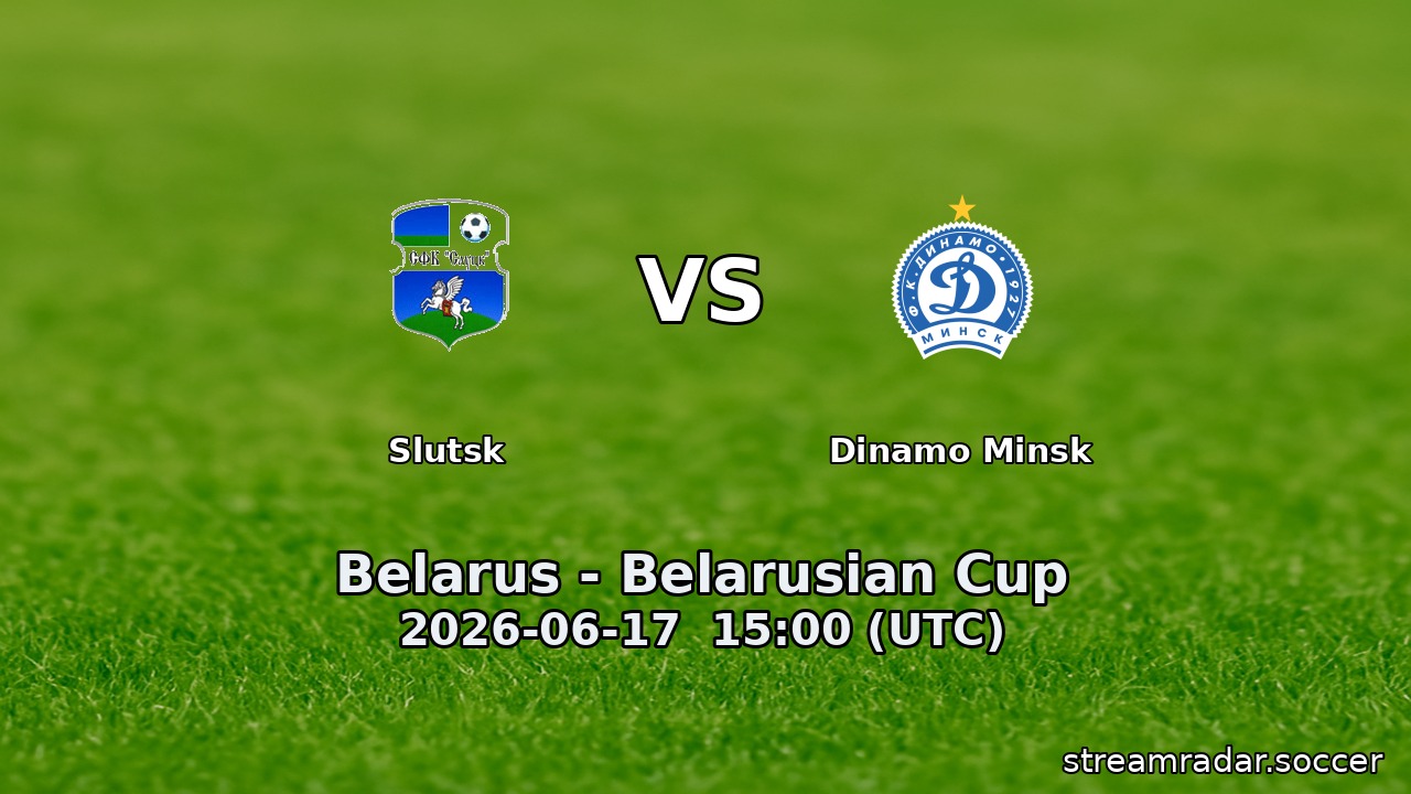 Slutsk vs Dinamo Minsk