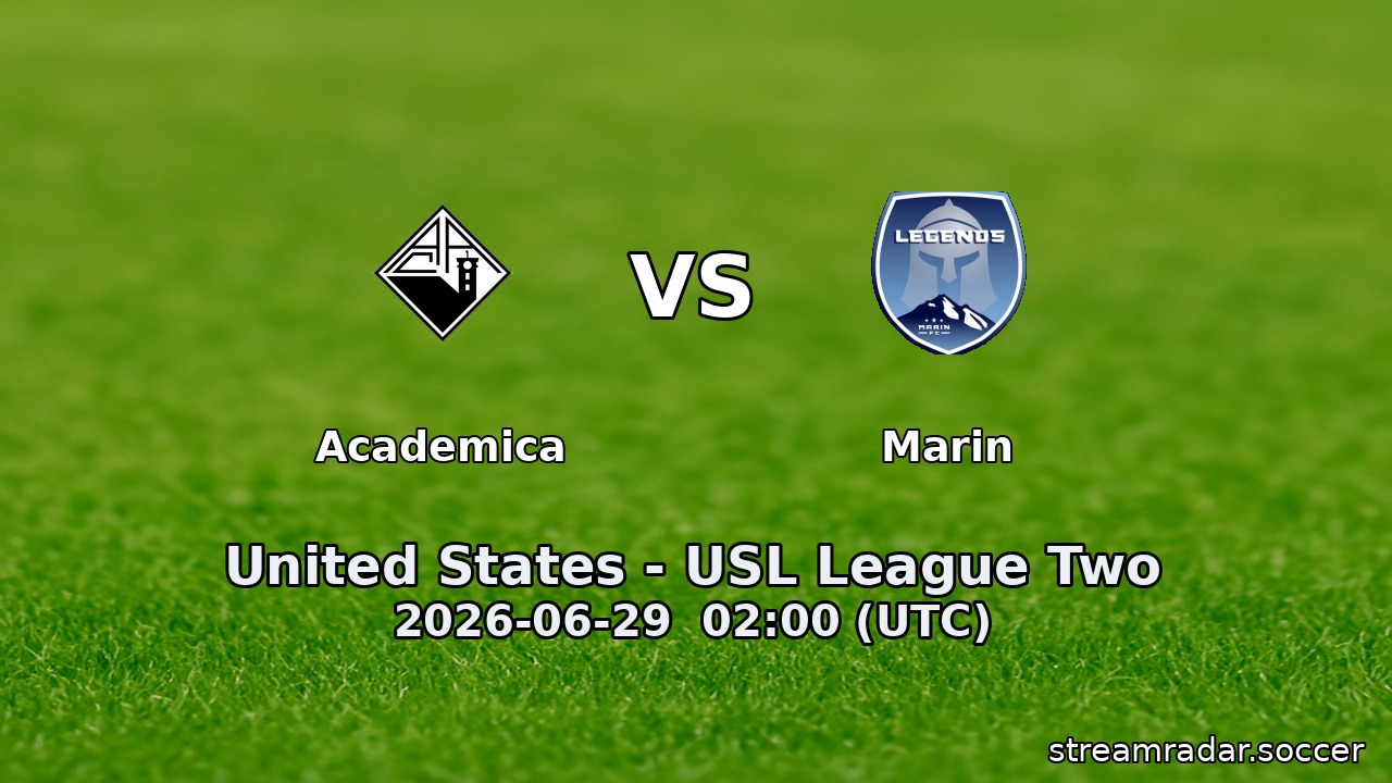 Academica vs Marin
