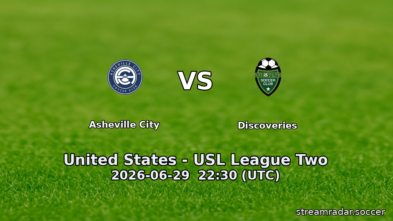 Asheville City vs Discoveries
