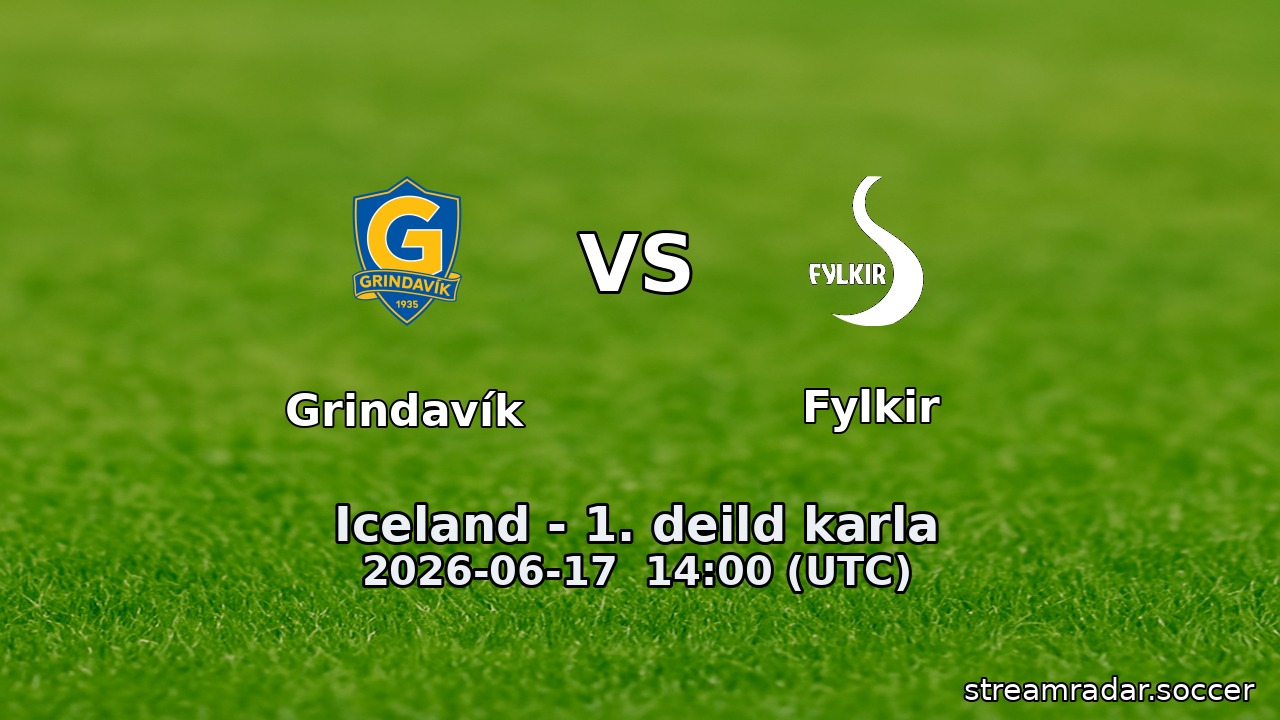 Grindavík vs Fylkir