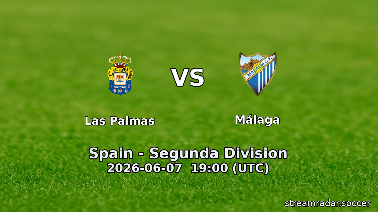 Las Palmas vs Málaga