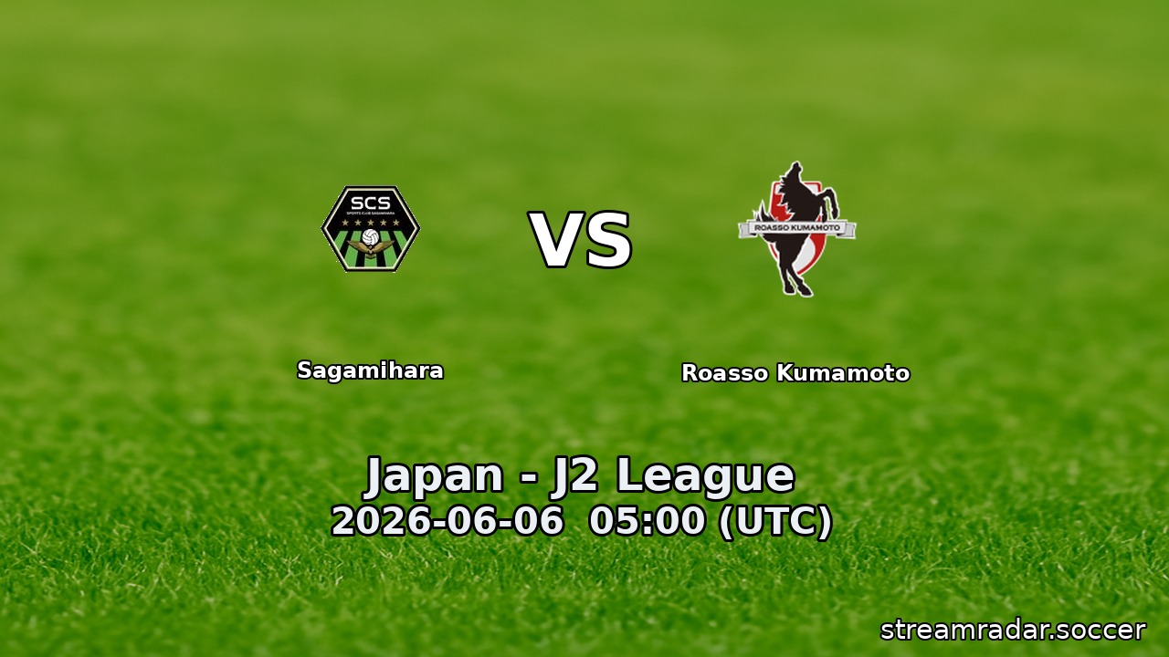 Sagamihara vs Roasso Kumamoto