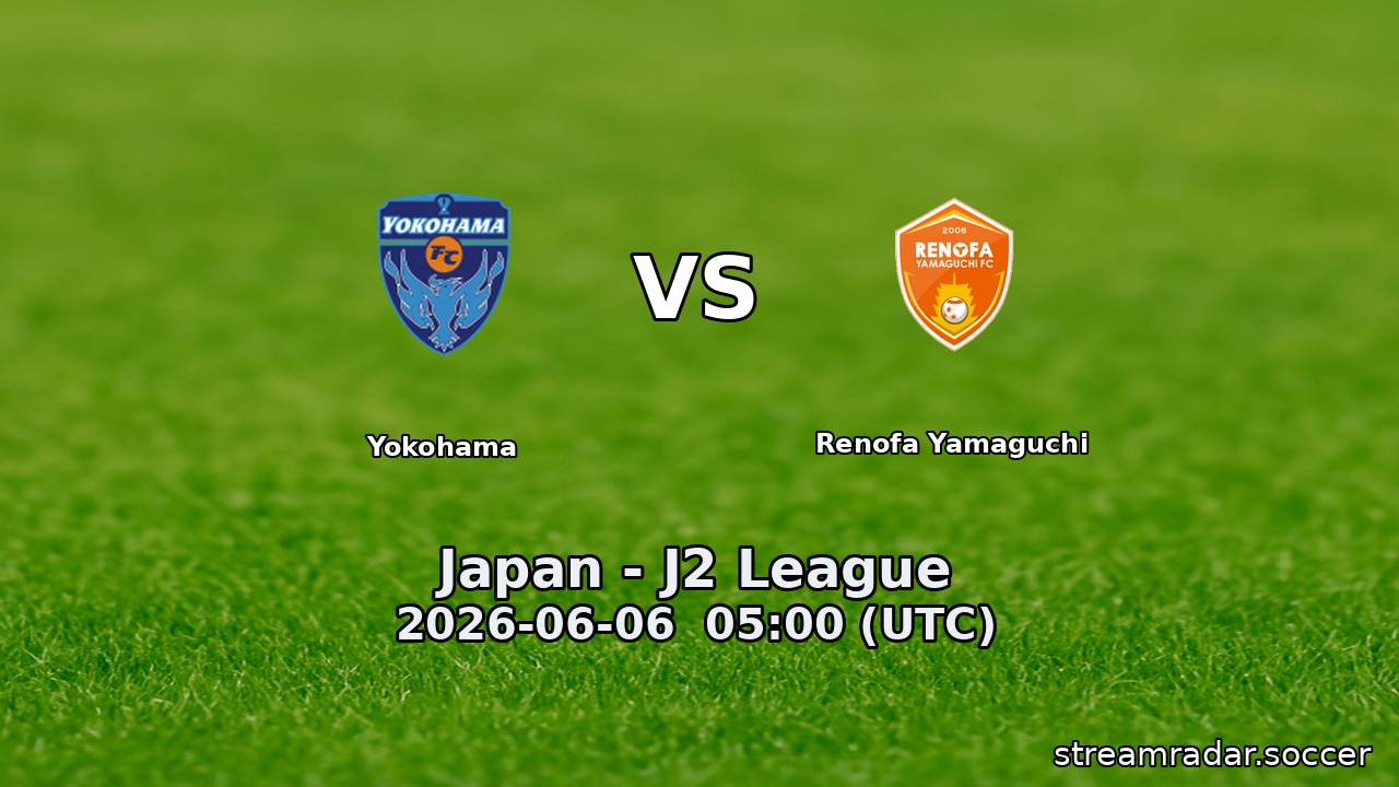 Yokohama vs Renofa Yamaguchi