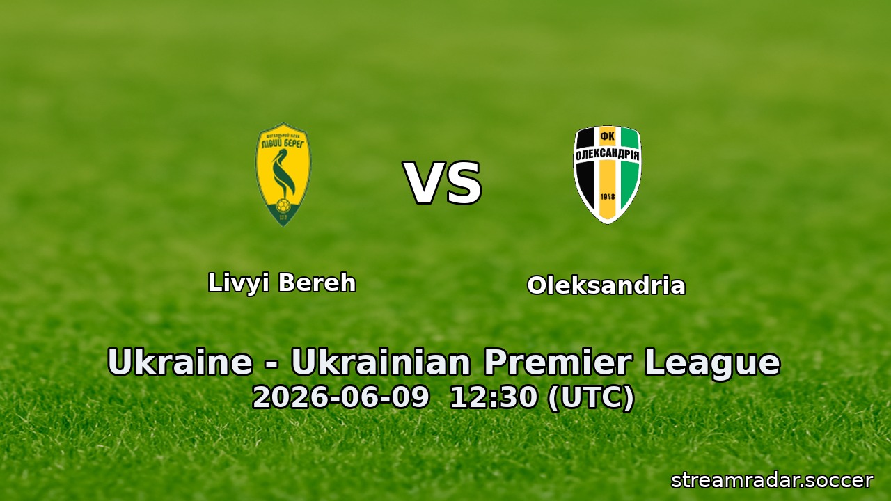 Livyi Bereh vs Oleksandria