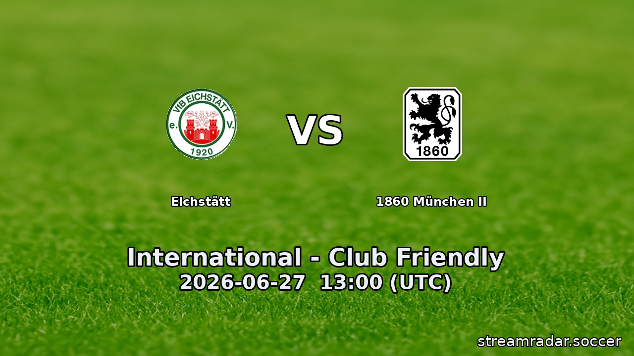 Eichstätt vs 1860 München II
