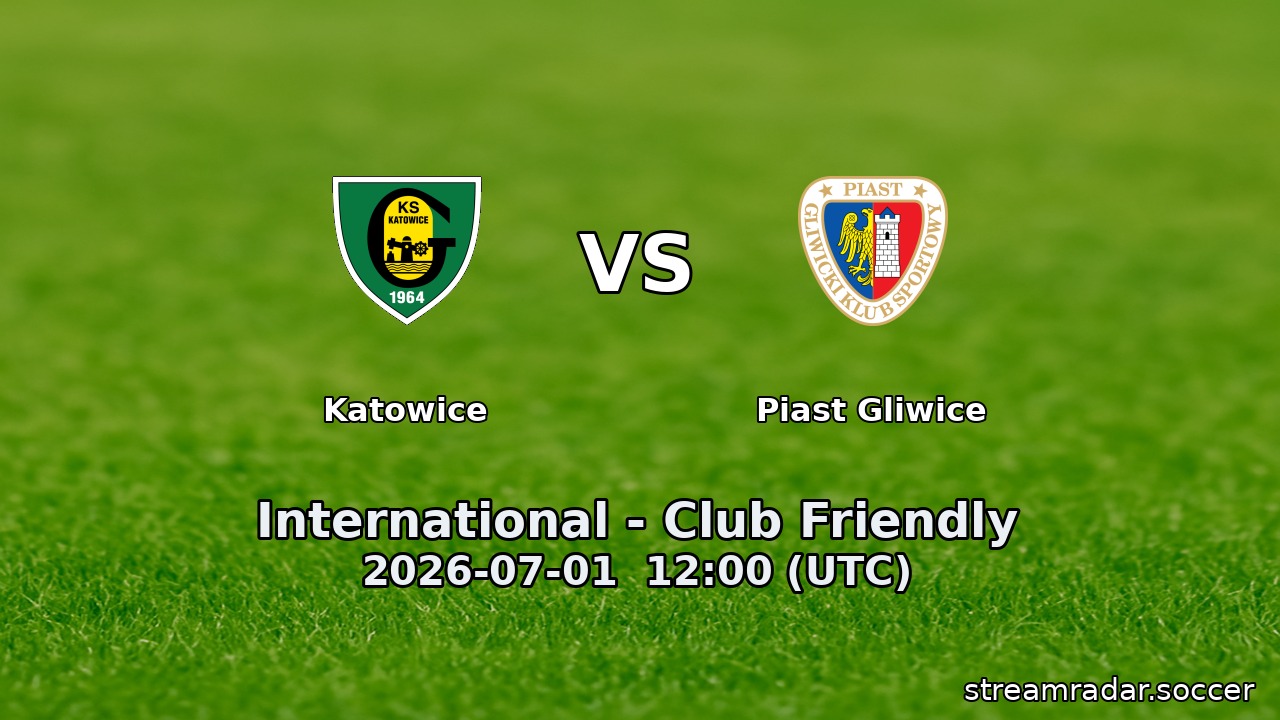 Katowice vs Piast Gliwice