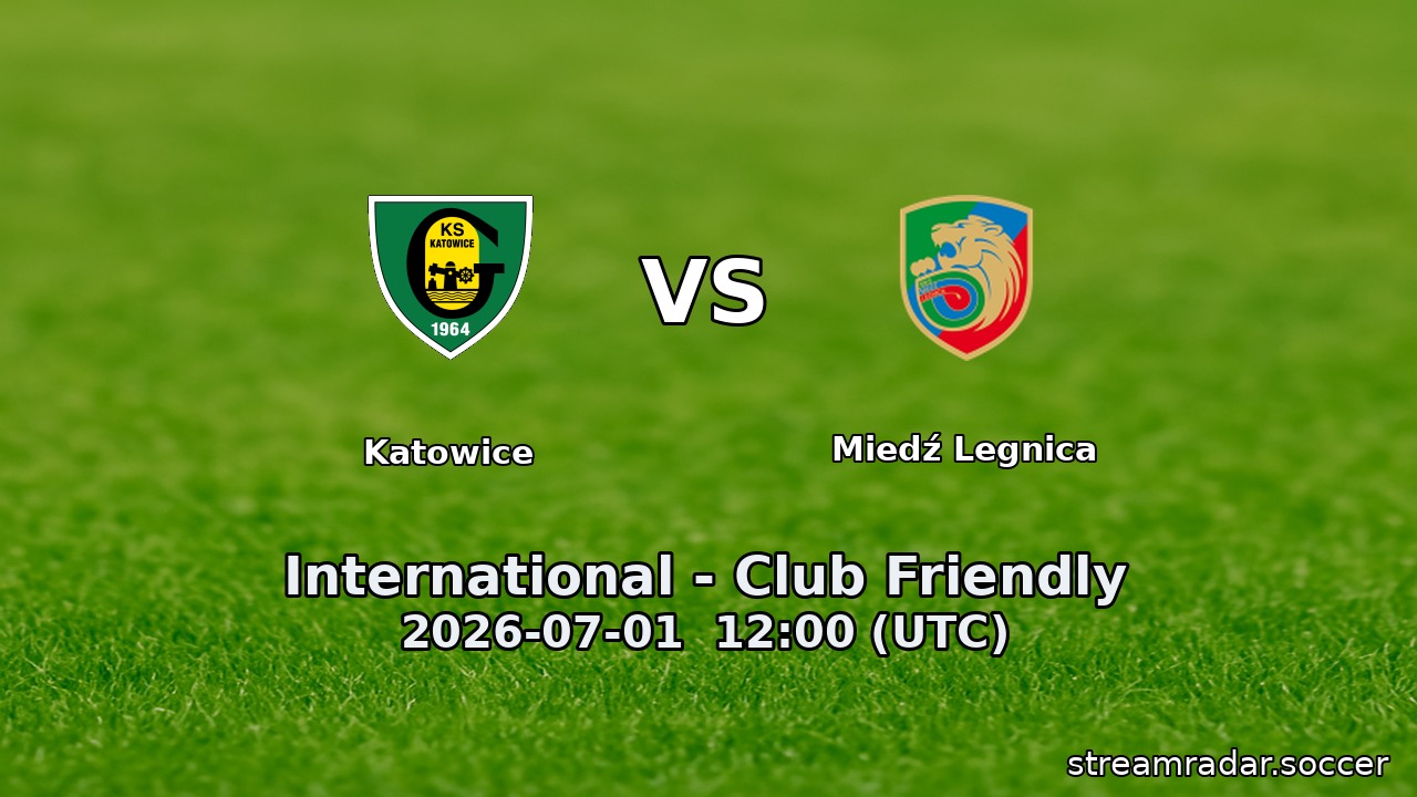 Katowice vs Miedź Legnica