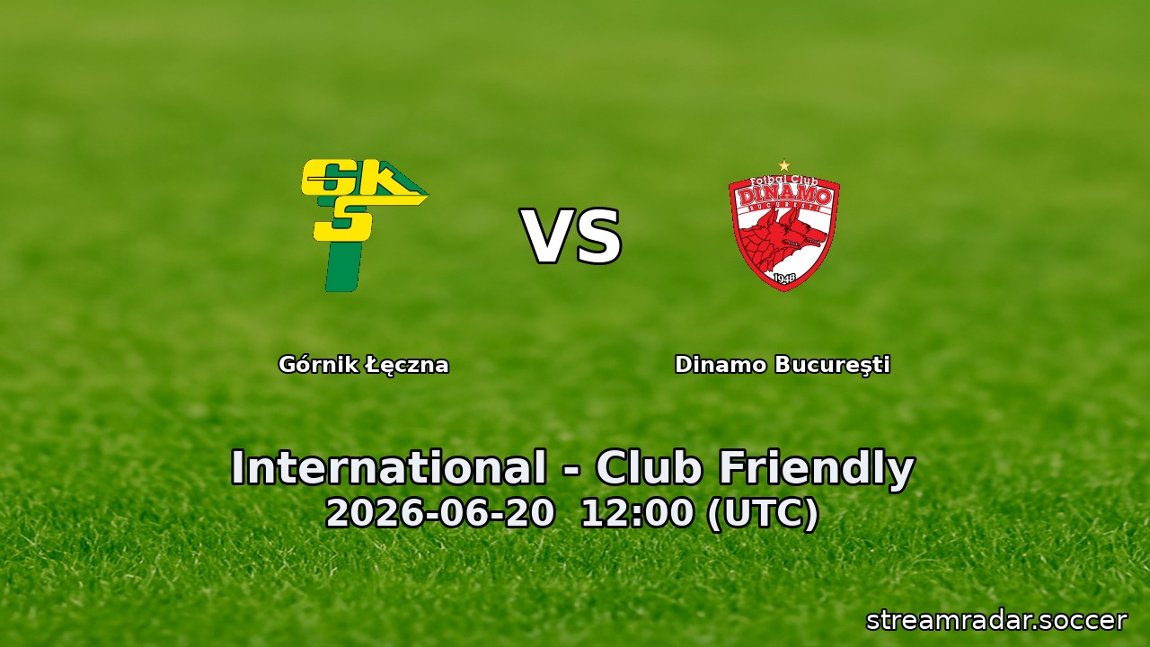 Górnik Łęczna vs Dinamo Bucureşti