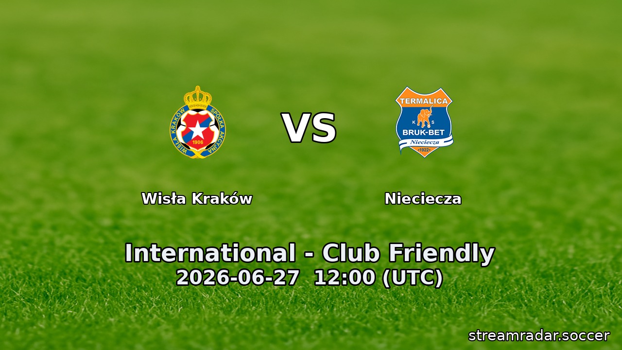 Wisła Kraków vs Nieciecza