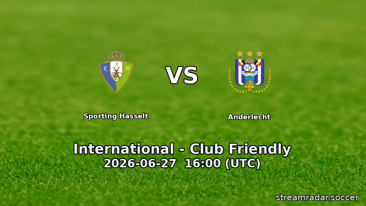 Sporting Hasselt vs Anderlecht
