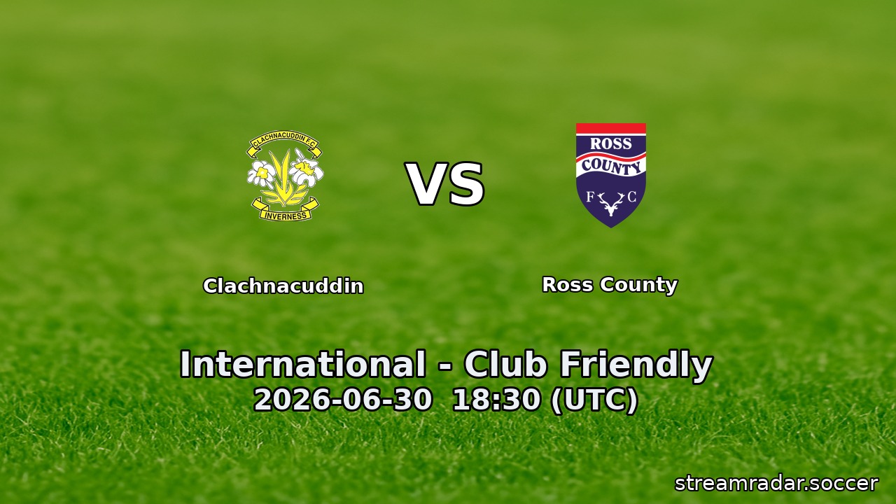 Clachnacuddin vs Ross County