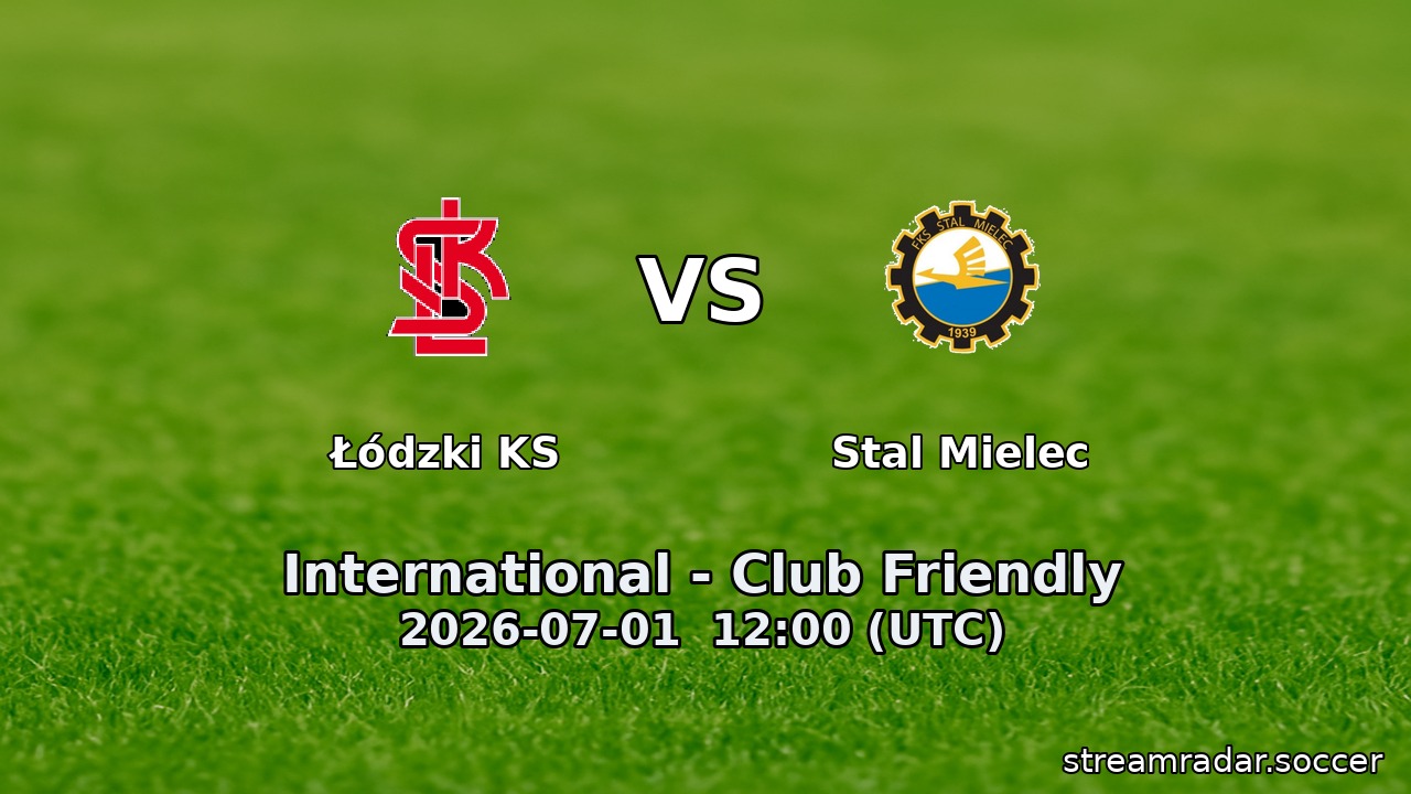 Łódzki KS vs Stal Mielec