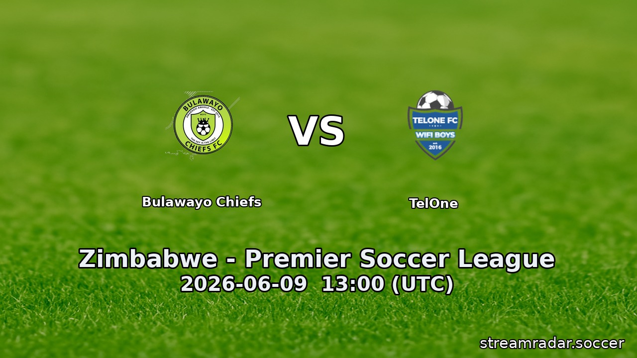 Bulawayo Chiefs vs TelOne