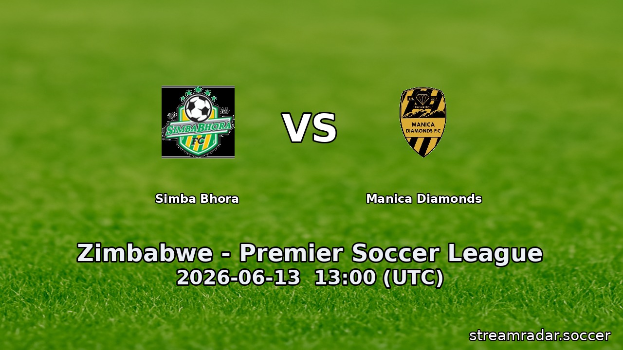 Simba Bhora vs Manica Diamonds