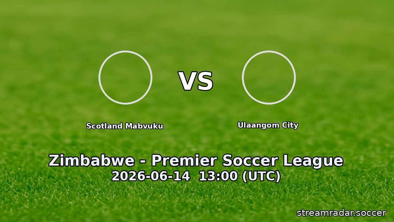 Scotland Mabvuku vs Ulaangom City