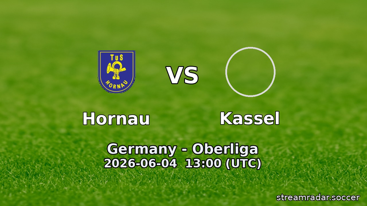 Hornau vs Kassel