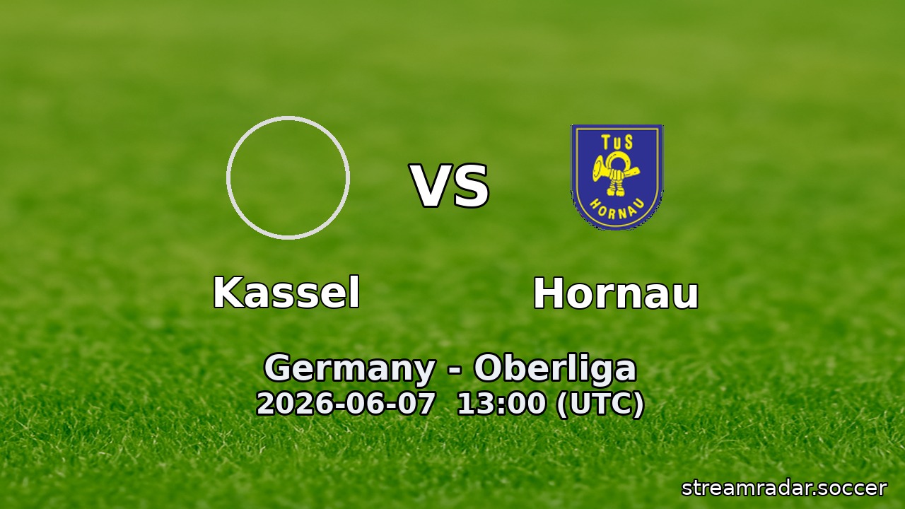 Kassel vs Hornau