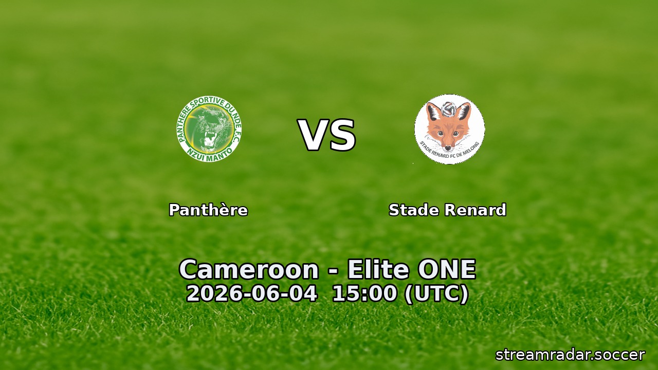Panthère vs Stade Renard