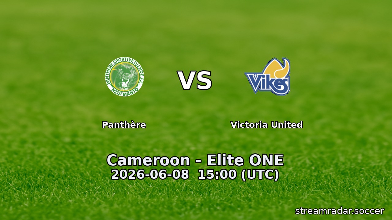 Panthère vs Victoria United