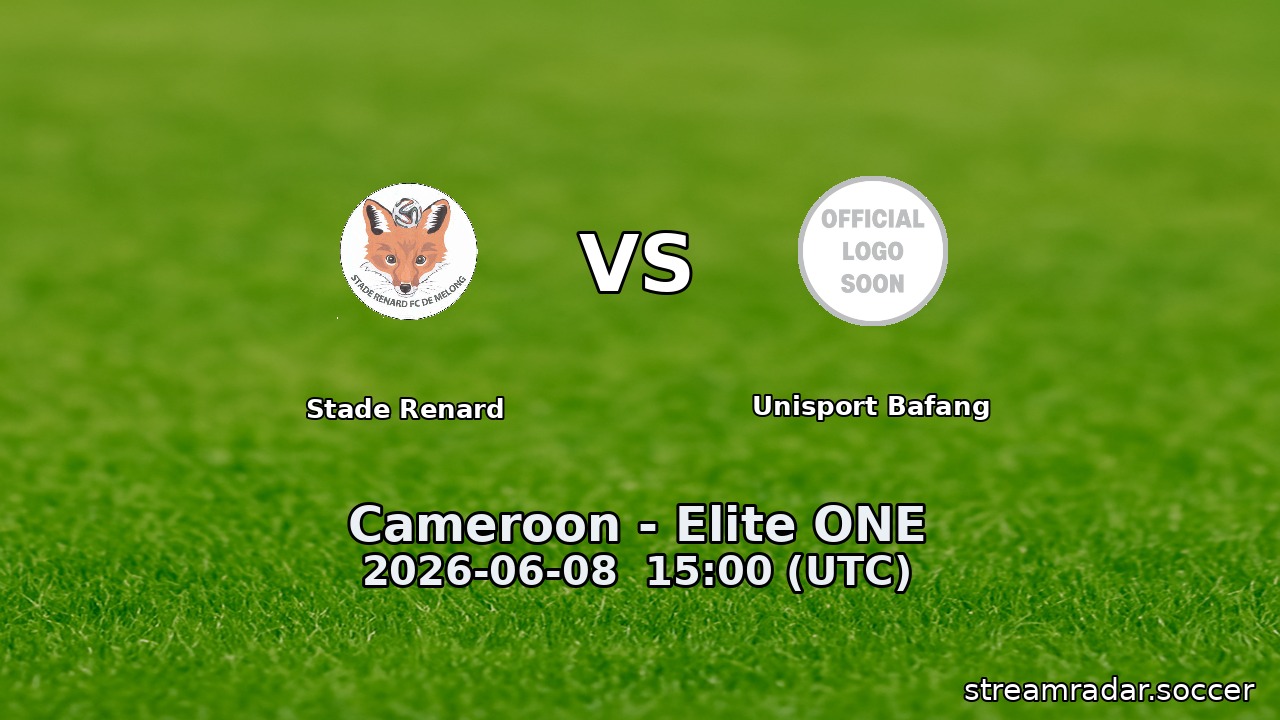 Stade Renard vs Unisport Bafang