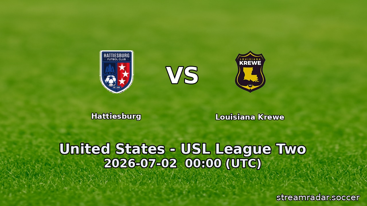 Hattiesburg vs Louisiana Krewe