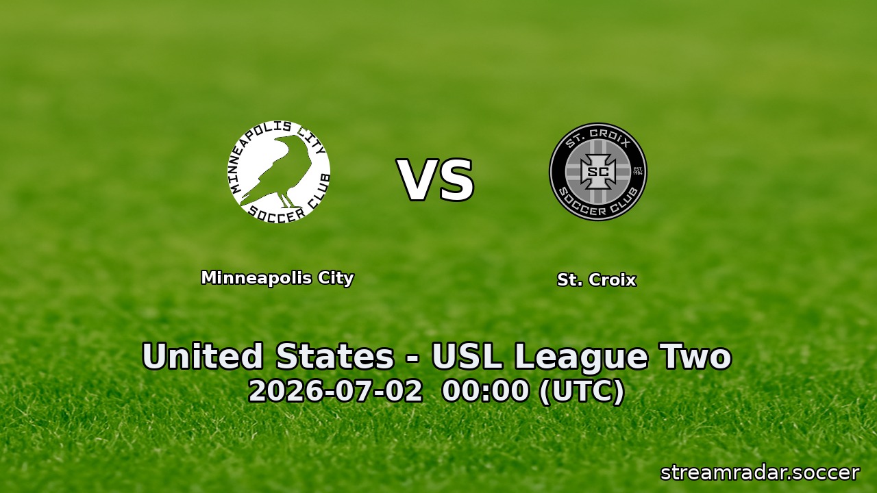 Minneapolis City vs St. Croix