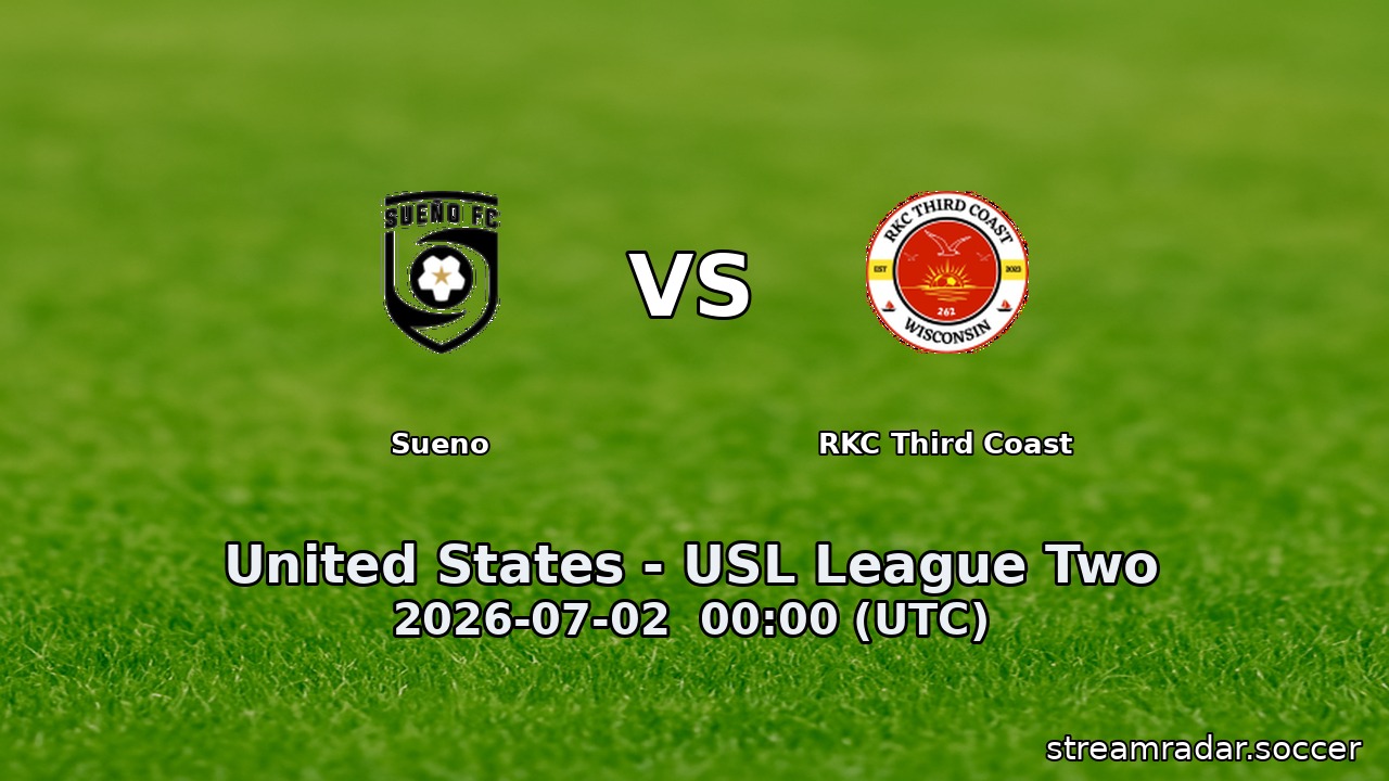 Sueno vs RKC Third Coast