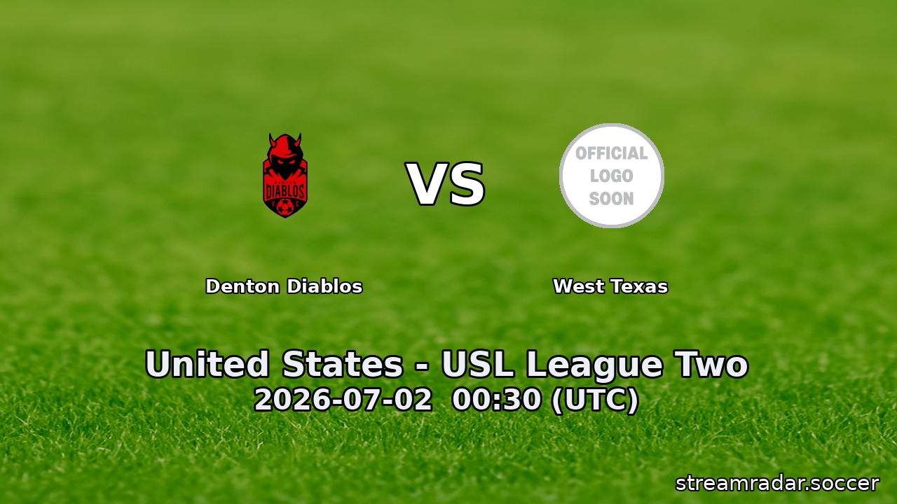 Denton Diablos vs West Texas