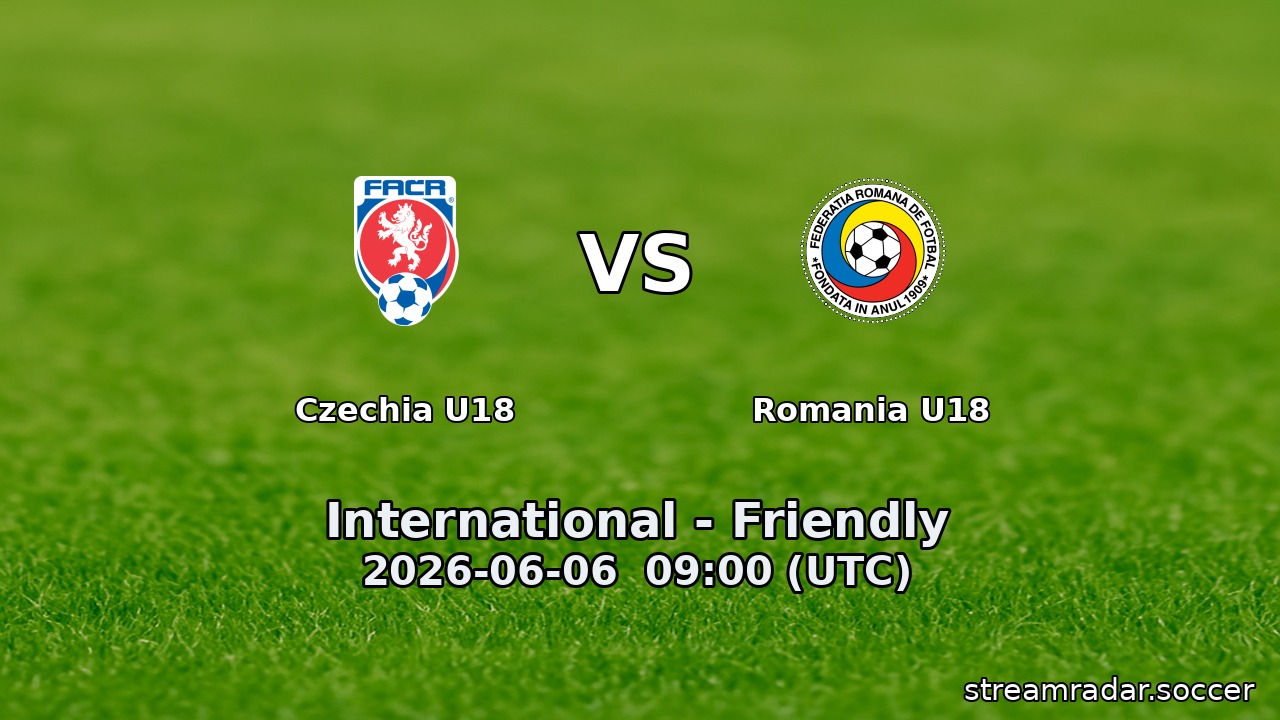 Czechia U18 vs Romania U18