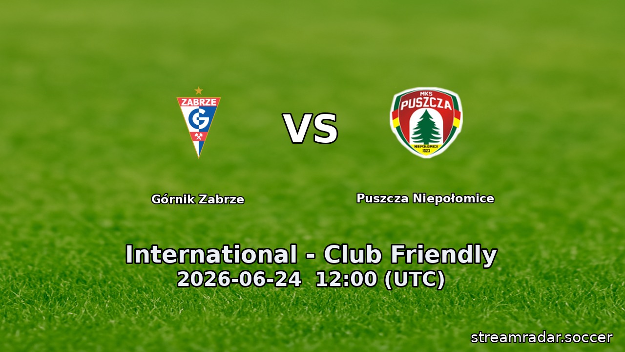 Górnik Zabrze vs Puszcza Niepołomice