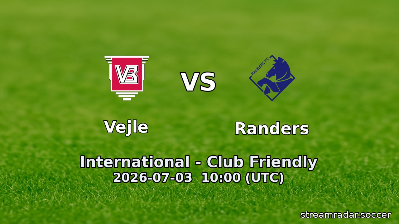 Vejle vs Randers