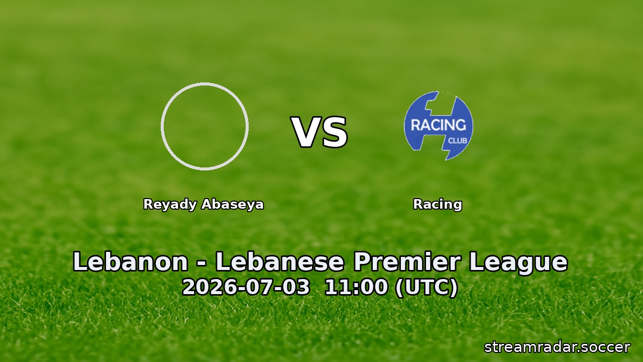 Reyady Abaseya vs Racing