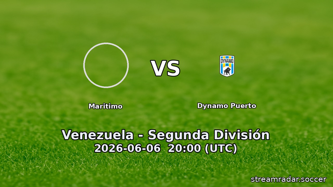 Maritimo vs Dynamo Puerto