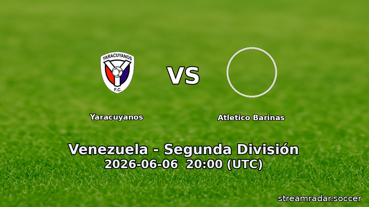 Yaracuyanos vs Atletico Barinas