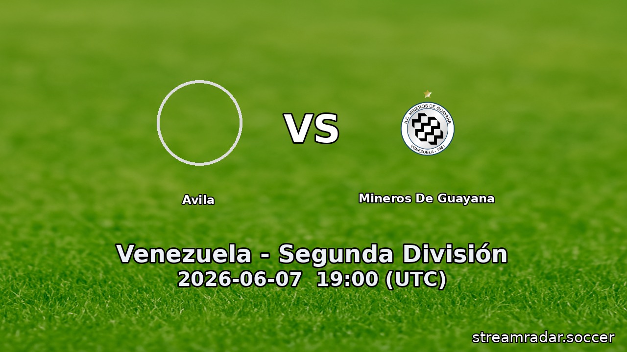 Avila vs Mineros De Guayana