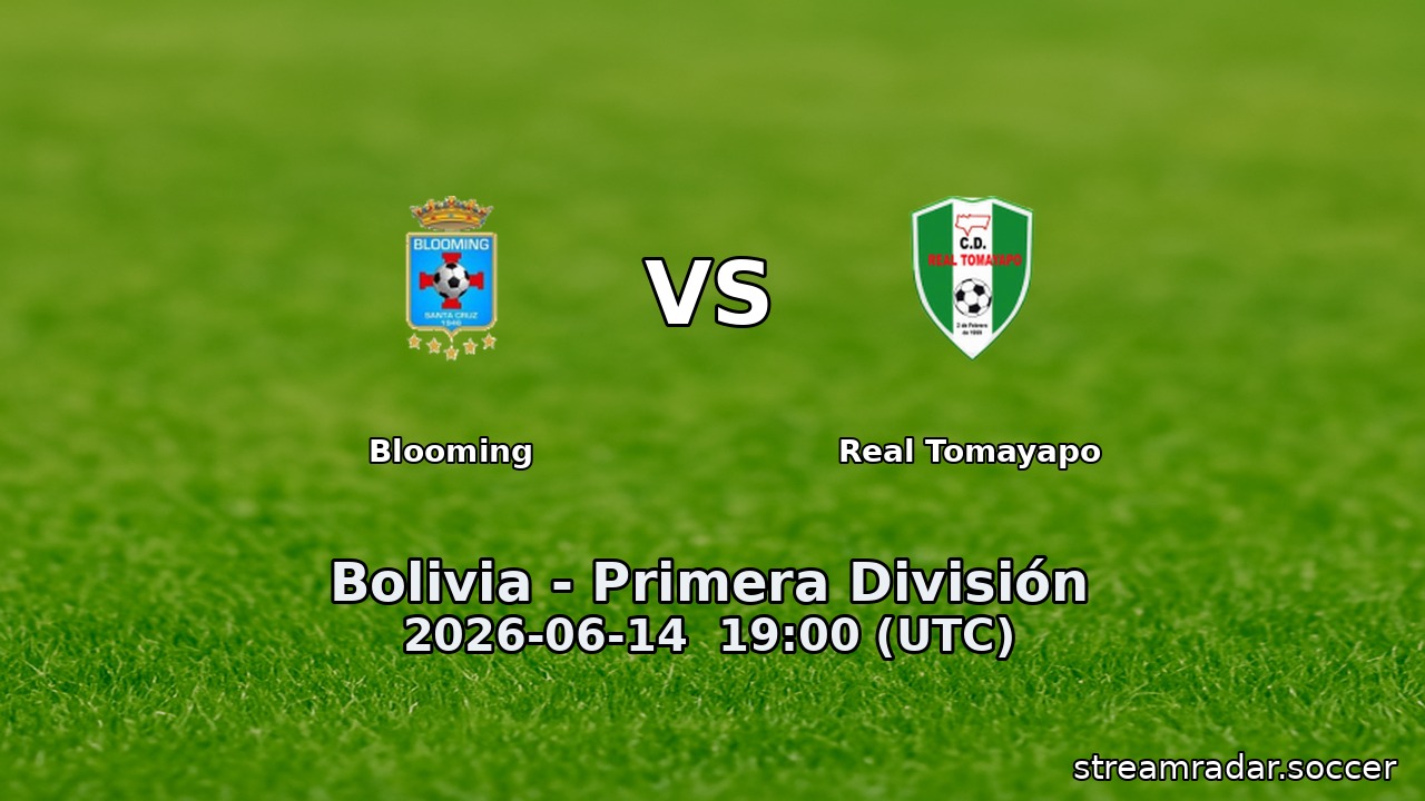 Blooming vs Real Tomayapo