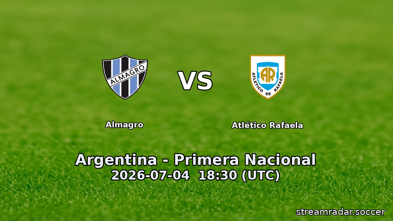 Almagro vs Atlético Rafaela